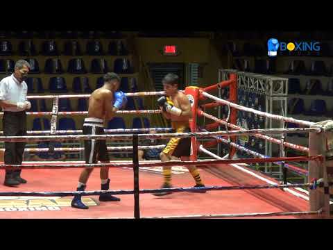 Julio Cabrera vs Edwin Vallejos -- Nica Boxing / Pinolero Boxing