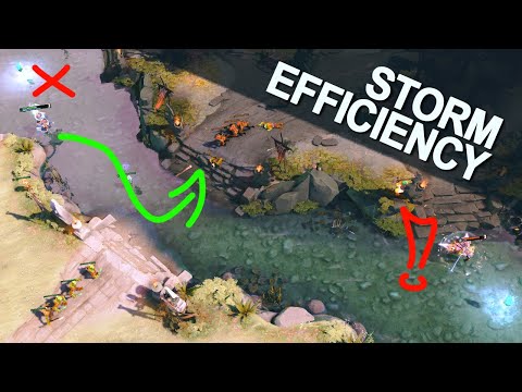 Storm Spirit - Efficient Laning and Early Game | Replay Analysis | Dota 2 Guide