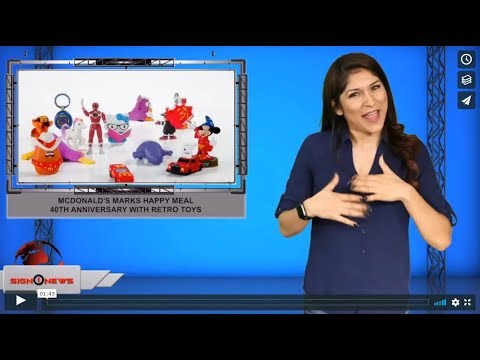 McDonald's marks Happy Meal 40th Anniversary with retro toys (ASL - 11.1.19)