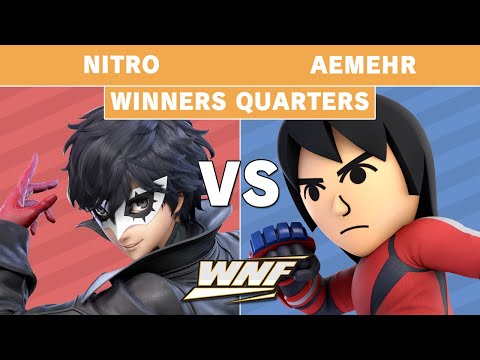 WNF 3.9 Nitro (Joker) vs AEMehr (Mii Brawler/Gunner) - Winners Quarters - Smash Ultimate