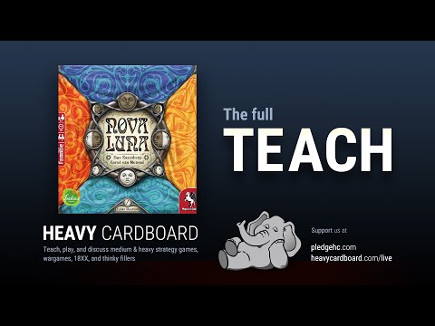 How to Play only - Nova Luna How to Play by Heavy Cardboard