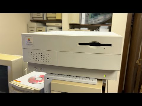 Macintosh Quadra 650 First Boot