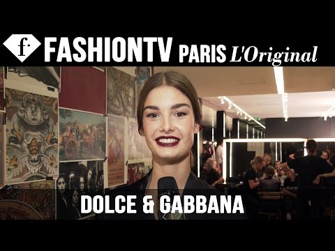 Dolce & Gabbana Backstage Part 2 | Milan Fashion Week Spring/Summer 2015 | FashionTV