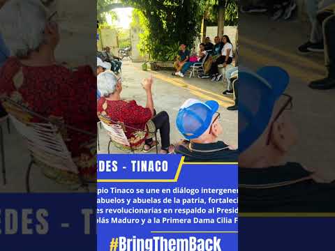 Abuelos y abuelas de la patria participan en conversatorio intergeneracional en Tinaco, Cojedes