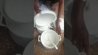 3pc serving bowls with lids