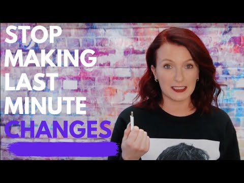 PUBLIC SPEAKING TIP. -STOP MAKING LAST MINUTE CHANGES! Video