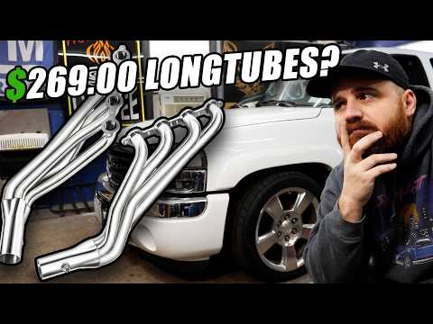 I Installed the Cheapest Longtube Headers on my Sierra | Sierra SS/GT Ep.5