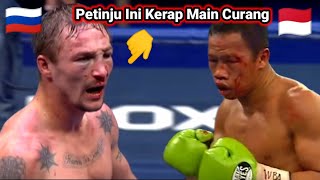 Download lagu Karma Petinju Curang Di Hajar Daud Yordan | Daud Yordan Vs Petinju Asal Rusia mp3