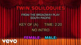 South Pacific, The Musical - Twin Soliloquies (Karaoke)