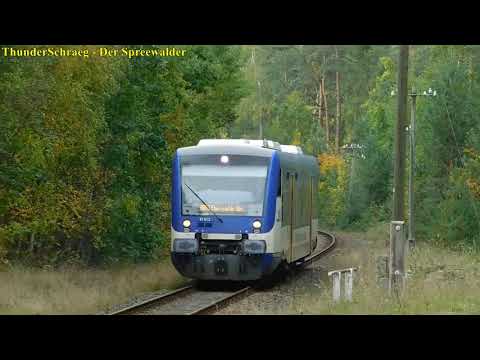 Entlang der Schorfheidebahn RB63 Joachimsthal - Templin Stadt