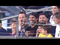 Luis Suarez’s reaction to Messi’s son Mateo celebrating Real Betis’s first goal against barcelona