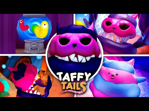 Taffy Tails: Evil Cotton Update - ALL New Monsters + Jumpscares (Roblox Showcase)