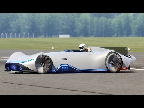 Mercedes-Benz Vision EQ Silver Arrow Concept 2018 Top Gear Testing