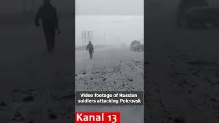 Download lagu Video footage of Russian soldiers attacking Pokrovsk mp3