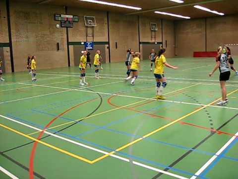 Dames A handbal bekerfinale United Breda - Internos 11