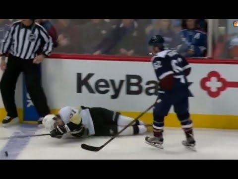 Chris Wagner Big Hit on Plotnikov