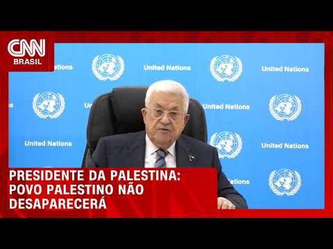 Presidente da Autoridade Palestina pede à ONU que responsabilize Israel | BASTIDORES CNN