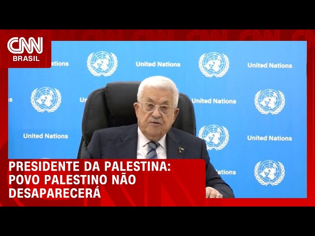 Presidente da Autoridade Palestina pede à ONU que responsabilize Israel | BASTIDORES CNN