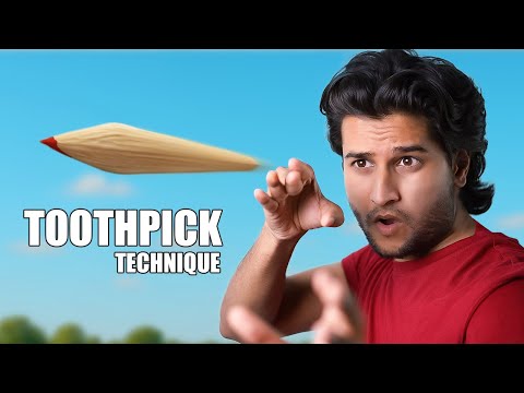 I Learned Ninja Toothpick Throwing & it blew my mind!