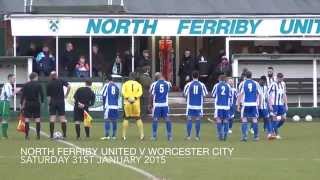 preview picture of video 'North Ferriby United 3 Worcester City 0 Vanarama Conference North'
