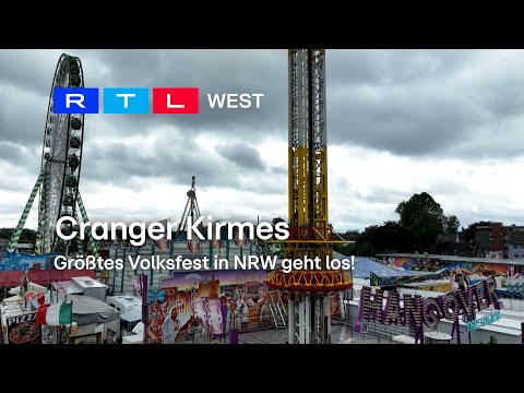 Cranger Kirmes: Größes Volksfest in NRW geht los | RTL WEST, 03.08.2023