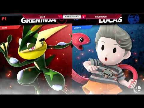 VS Weekly 4/18/19 - Winners Semis - Dath (Greninja) vs ChocoTaco (Wolf/Lucas) - SSBU