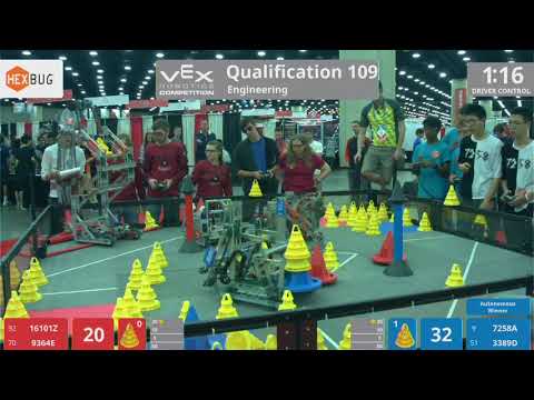 2018 VRC Engr Q109 - 16101Z 9364E vs 7258A 3389D - 52 to 77