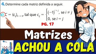 #𝟒 𝐈𝐭𝐞𝐦 𝐂 (𝐌𝐀𝐓𝐑𝐈𝐙): Determine cada matriz de c)  C=(cij)3x3 , tal que cij=(−1)ˆi+j, se i ≠j 0, se i=