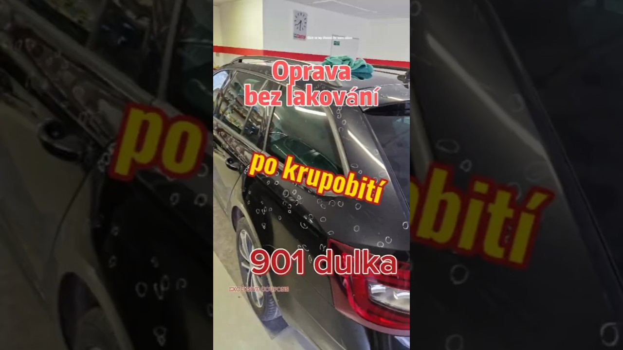 Oprava po kroupách