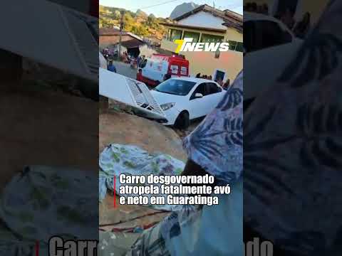 Avó e neto são atropelados em Guarainga