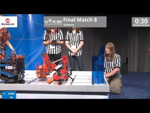 VEX Worlds 2016 - VEXIQ Middle School - Science - Finals 8 (323M 59) 113