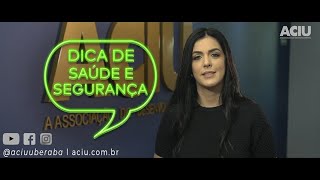 Dica de Saúde e Segurança - Período de pandemia do coronavírus