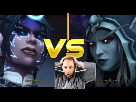 TYRANDE VS SYLVANAS 9.1 CINEMATIC REACTION CHAINS OF DOMINATION