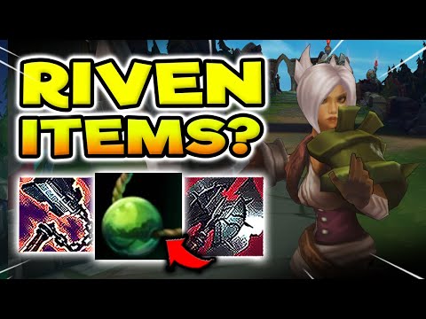 TESTING RIVEN'S OFFICIAL NEW RECOMMENDED ITEMS! (STRONG?) -  RIVEN GAMEPLAY! (Season 11 Riven Guide)