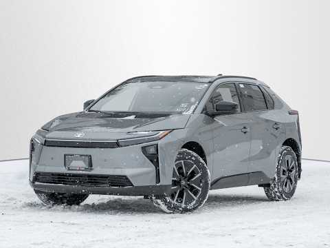 2026 Toyota bZ XLE AWD in Heavy Metal for sale at Jackson's Toyota in Barrie, ON