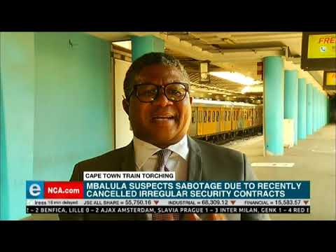 Syndicate is behind vandalism of Cape Town Train Station Mbalula