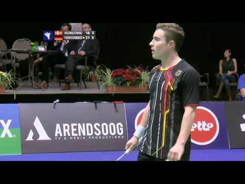 SF MD: M.Pieler Kolding & M.Conrad-Petersen VS M.Fuchs & M.Schwenger (2015 European Championships)
