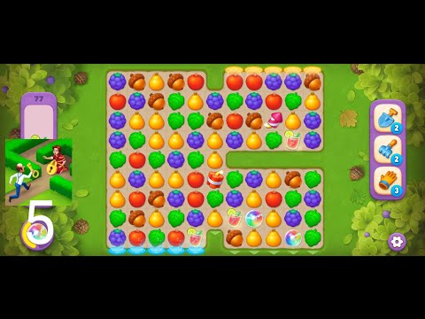 Gardenscapes Part 5 Gameplay Walkthrough IOS Android