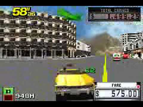 crazy taxi catch a ride gba cheats