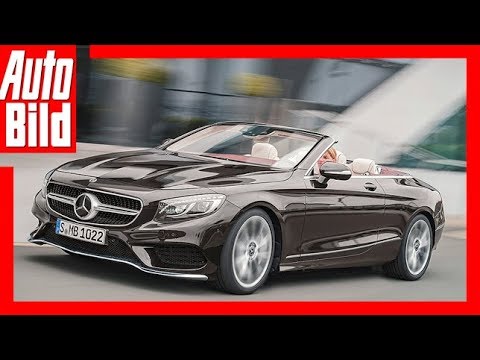 Mercedes S-Class Cabriolet Facelift (2017) Details/Explanation