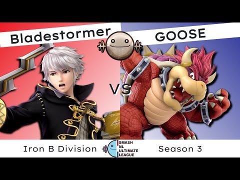 SNUL S3W3 - Bladestormer (Robin) Vs. GOOSE (Bowser) [IronB]