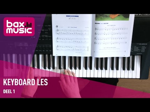 Keyboard Les 1: Introductie - Bax Music