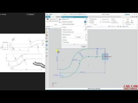 #NX CAD #combine projection in NX