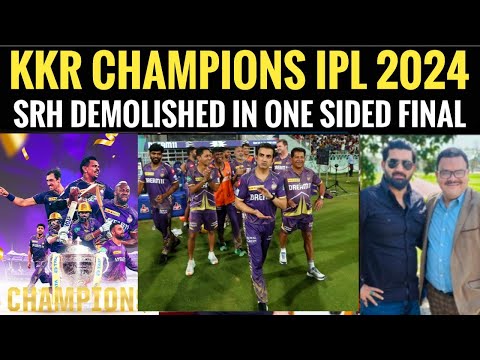 KKR demolish SRH to become 3rd times champions of IPL