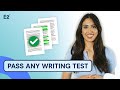 How To Pass ANY English Writing Test