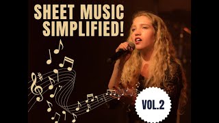 LEARN HOW TO SIGHT-SING - Sheet Music Simplified Vol.2