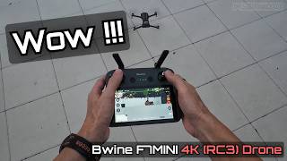Bwine F7MINI 4K RC3 Review — Full Flight Test, 4K Video & Controller Drone Demo