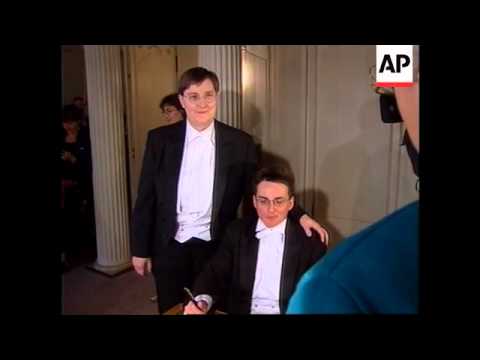 Same sex couple get married