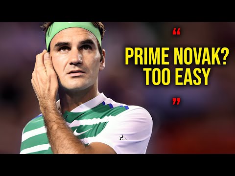 Prime Djokovic was DESTROYING Everyone... Until Federer Did THIS!