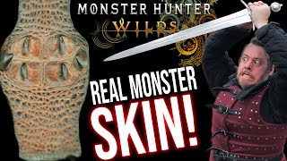 Can you CUT through REAL MONSTER SKIN?! Monster Hunter Wilds tested!